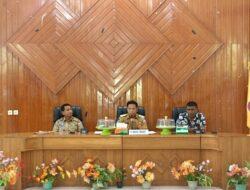 Wabup Butur Ahali Pimpin Rapat Pemantapan Panitia Kontingen Persiapan Porprov 2022