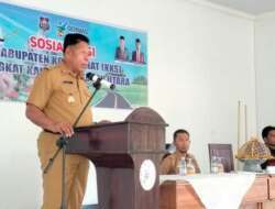 Wabup Butur Ahali Buka Sosialisasi KKS