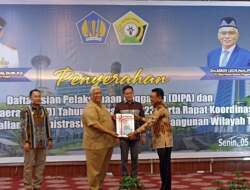Bupati Buton Utara Ridwan Zakariah Terima DIPA dan TKD Butur