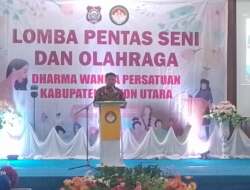 Buka Lomba Pentas Seni dan Olahraga, Ahali : Inti Lomba Ini Sebenarnya Hanya Satu Yaitu Untuk Kebersamaan