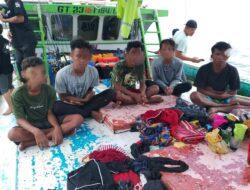 Polairud Tangkap Pelaku Pemboman Ikan di Perairan Buton Utara