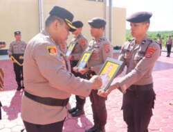Lima Anggota Polres Butur Diberhentikan Dengan Tidak Hormat