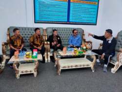 Wabup Butur Ahali Terima Kunjungan Sekertaris Pengadilan Negeri Raha