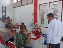 Wabup Butur Ahali Tinjau Kegiatan Donor Darah di Markas PMI