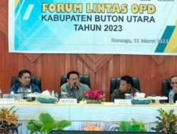 Bupati Buton Utara Buka Rapat Forum Lintas Kepala Daerah