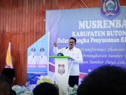 Bupati Buton Utara Ridwan Zakariah Buka Musrembang Kabupaten