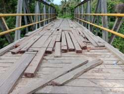 Warga Butur Minta Pemerintah Segera Perbaiki Jembatan Rusak di Perbatasan Desa Bubu Barat dan Morindino, Kabid Bina Marga Provinsi Sultra Yudi : Insya Allah Secepatnya Dalam Bulan Maret Ini