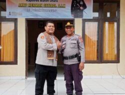 Kapolsek Bonegunu Ipda Zaifullah Menghimbau Warga Kecamatan Bonegunu dan Kambowa Agar Tidak Memproduksi Miras dan Memakai Knalpot Bogar