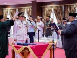 Gubernur Sultra Lantik Andi Muhammad Yusuf Sebagai Pj Bupati Buteng Menggantikan Muhammad Yusup