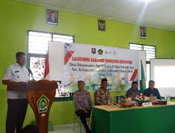 Wabup Butur Launching Kampung Moderasi dan Menandatangani Deklarasi Damai Kerukunan Antar Umat Beragama