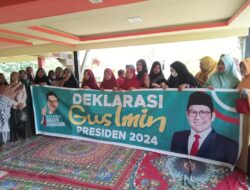 Majelis Taklim Desa Eensumala Deklarasi Dukung Gus Muhaimin Iskandar Jadi Presiden 2024