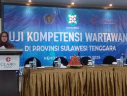 Buka UKW di Kendari, Ninik Rahayu Bilang Jaga Martabat Profesi