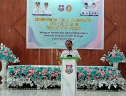 Sekda Buton Utara Muhammad Hardhy Muslim Buka Konkerkab III PGRI