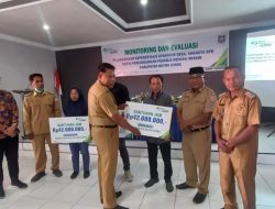 Wabup Butur Buka Kegiatan Monitoring dan Evaluasi Pelaksanaan Kepesertaan BPJS Ketenangan Aparatur Desa dan BPD