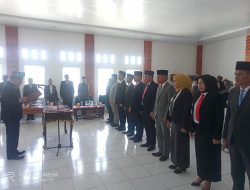 Bupati Butur Lantik II Pejabat Pimpinan Tinggi Pratama, Ini Nama-Namanya