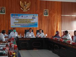 Wabup Butur Pimpin Rapat Evaluasi Rencana Tindaklanjut Audit Kasus Stunting