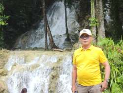 Hardhy Muslim Jemput Surat Rekomendasi Bacalon Bupati Butur di DPW PAN Sultra