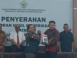 Butur Raih Opini WTP Keenam Berturut-Turut dari BPK Sultra