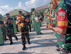 Danrem 143/Halu Oleo Lakukan Kunjungan Kerja Perdana ke Makodim 1429/Butur