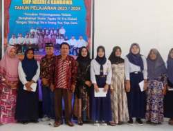 SMPN 4 Kambowa Gelar Acara Pelepasan Siswa Kelas IX