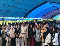 Silaturahmi Tina Nur Alam di Butur Disambut Meriah, Warga Antusias Dukung Calon Gubernur Sultra