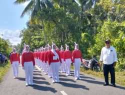 Desa Konde Tampil Memukau dalam Gerak Jalan Indah Kecamatan Kambowa
