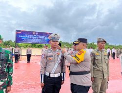 Polres Buton Utara Gelar Apel Pasukan Operasi Zebra Anoa 2024
