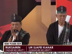 Di Debat Pilgub Sultra, Paslon 01 Ruksamin-Safei Kahar Tegas Usung Program Pro-Rakyat: Pendidikan dan Kesehatan Jadi Prioritas
