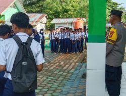 Polres Buton Utara Gelar Sosialisasi PPDB SMA Kemala Taruna Bhayangkara di SMPN 1 Kulisusu 