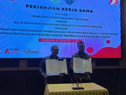 Kejati Sultra – BPVP Kerjasama Pelatihan bagi Pelaku Tindak Pidana