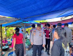 Kapolres Buton Utara Pantau Pasar Ramadan, Pastikan Keamanan dan Ketertiban Terjaga