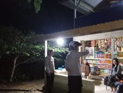 Kapolsek Bonegunu Pimpin Patroli Kamtibmas, Pastikan Keamanan Ramadan 2025