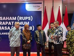Bupati Buton Utara Hadiri RUPS dan RUPS-LB Bank Sultra