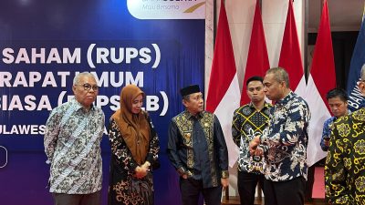 Bupati Buton Utara Hadiri RUPS dan RUPS-LB Bank Sultra