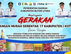 Besok, Dinas Ketahanan Pangan Buton Utara Gelar Pangan Murah di Kulisusu Utara