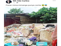 Pedagang Teriak, Sampah Bau Busuk Cemari Pasar Minaminanga