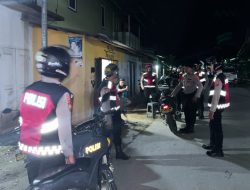 Dukung Operasi Pekat Anoa 2025, Satsamapta Polres Buton Utara Gelar Patroli