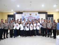 Polres Buton Utara Jalin Silaturahmi dengan Dokter Internship 2024/2025