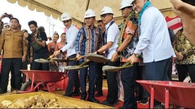 Pembangunan Gedung RSUD Butur Tipe C Resmi Dimulai, Menkes Letakkan Batu Pertama