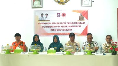 Bangun Keluarga Tanggap Bencana, PKK Butur Bersinergi dengan BPBD