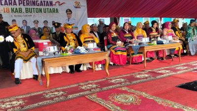 Pemkab Buton Utara Gelar Upacara HUT ke-18, Bupati: Mari Berkarya Untuk Daerah yang Aman dan Sejahtera