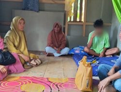 UPTD PPA Butur Kunjungi Korban Penganiayaan Anak, Desak Polisi Segera Proses Hukum