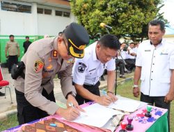 Pendidikan dan Polres Butur Teken MOU, Perkuat Sinergi Ciptakan Sekolah Aman dan Bebas Narkoba
