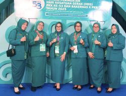 Ketua TP PKK Buton Utara Hadiri Rakernas X dan Puncak HKG ke-53 di Samarinda