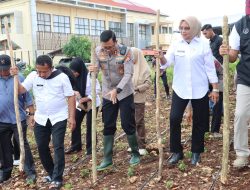 Polres Butur Gelar Penanaman Jagung Serentak via Zoom Dukung Swasembada Pangan Nasional