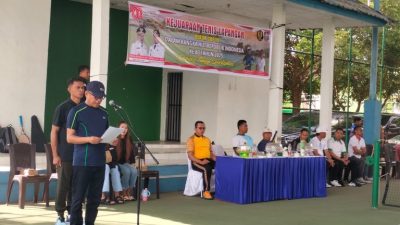 Kejuaraan Tenis Lapangan Butur Cup III Resmi Dibuka Bupati Afirudin Mathara