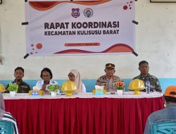 Kapolsek Kulisusu Barat Hadiri Rakor Evaluasi Kinerja Desa dan Perencanaan Anggaran 2026