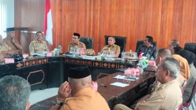 Bupati Butur Pimpin Rapat Evaluasi dan Optimalisasi PAD