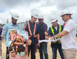 Komisi III DPRD Butur Tinjau Pembangunan RSUD Tipe C