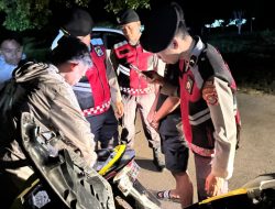 Satsamapta Polres Buton Utara Gelar Patroli Malam, Pastikan Situasi Kamtibmas Aman dan Kondusif
